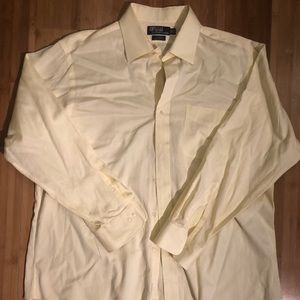 Polo by Ralph Lauren Yellow Dress Shirt